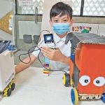 小發明家：小六生研發AI垃圾桶 自動走近收口罩