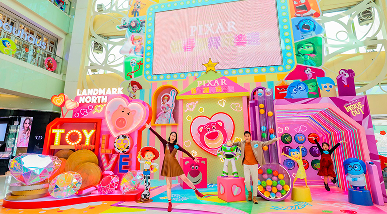 【2021農曆新年】Landmark North上水廣場 「反」轉紅粉甜蜜玩具世界