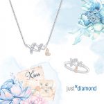 justgold鎮金店30周年甜蜜情獻 金鑽情人節首飾