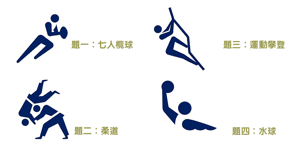 東京奧運 首創33個動態圖標 以下8個你認得幾多個？【短片】