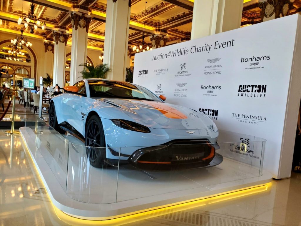 香港半島酒店 X 香港Aston Martin 舉辦慈善活動
