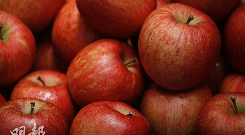 營養師表示，紅蘋果花青素較多，顏色愈深花青素含量愈高。（資料圖片）