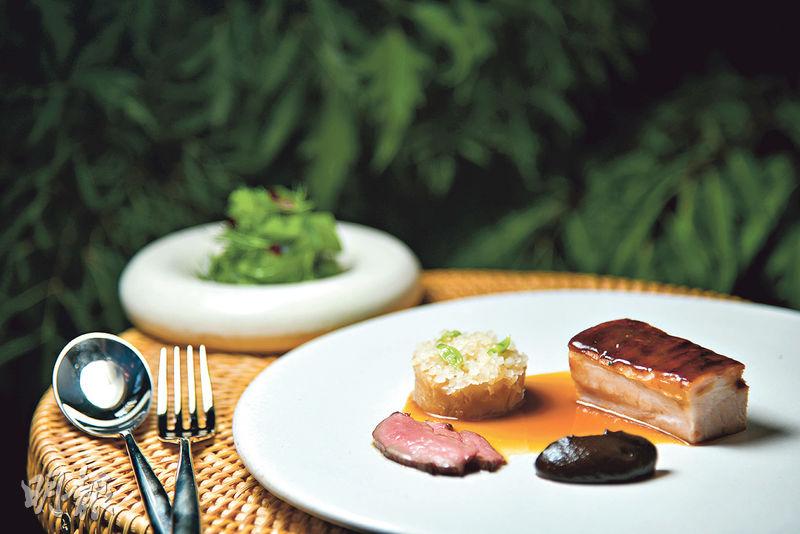 新加坡Fine Dining餐廳 必試名廚料理 法式摩登肉骨茶 叻沙蒟蒻飯