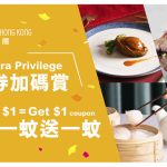 帝港酒店集團 消費券加碼賞 優惠高達用一蚊送一蚊