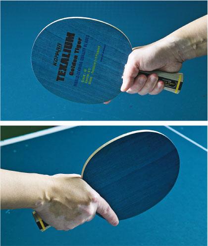 揀乒乓球拍 底板膠皮有分別 正貼分3種 擊球穩、速度快、打出不規則回球