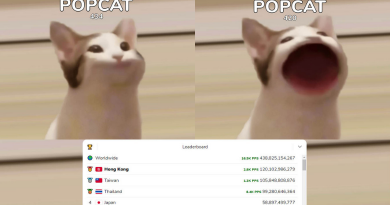 香港奪冠！POPCAT網頁遊戲 奇怪又治癒喵 香港點擊次數逾1200億暫時領先全球