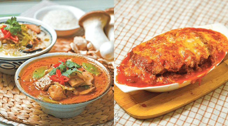 素食茶餐廳 唔只沙嗲牛麵、菠蘿油 仲有川式小菜 必食水煮魚、酸菜魚