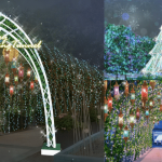 YOHO MALL形點呈獻 全港首個奇幻仙子國度 6米高極光玻璃聖誕樹、4.5米高巨型聖誕花、寶石吊燈萬花筒 帶你走進神秘炫彩森林