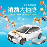 華懋集團商場推消費大抽獎<br>送e-POWER新世代汽車