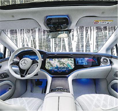 平治推出第一代「純電動S-Class」豪華房車 EQS雙型號明年登港