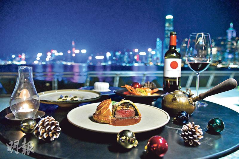 聖誕大餐推介丨維港景西餐廳PANO 8道菜聖誕限定晚餐 高質享受