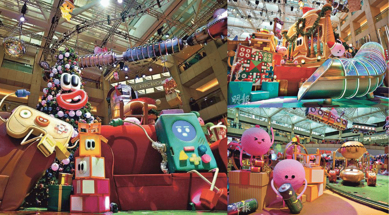 聖誕好去處丨置地廣場玩彩色滑梯 大宅打卡體驗 法國小鎮登陸西九文化區