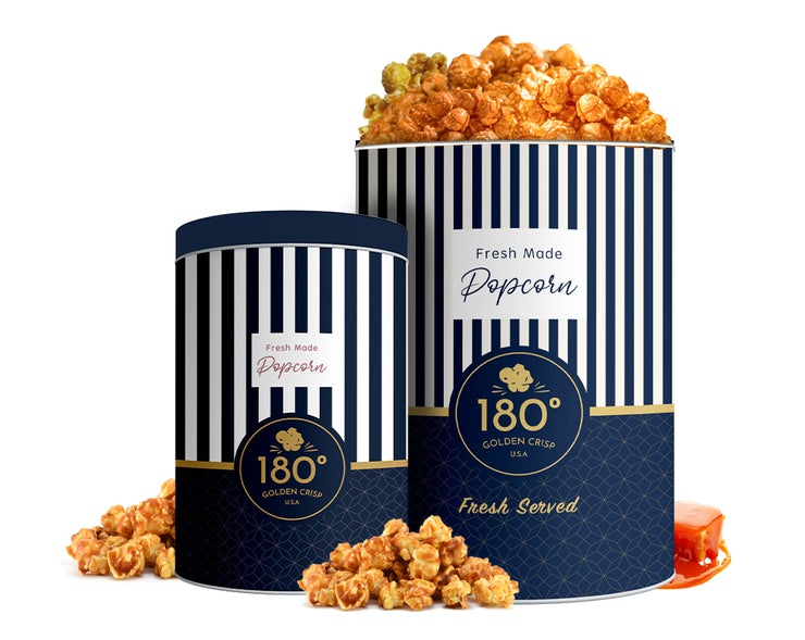 【虎年送禮】人氣爆谷180 Popcorn推出期間限定虎年黃金爆谷 買爆谷180 Popcorn送你睇好戲 全港10間分店即場手工製作爆谷
