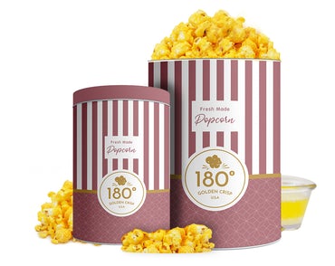 【虎年送禮】人氣爆谷180 Popcorn推出期間限定虎年黃金爆谷 買爆谷180 Popcorn送你睇好戲 全港10間分店即場手工製作爆谷