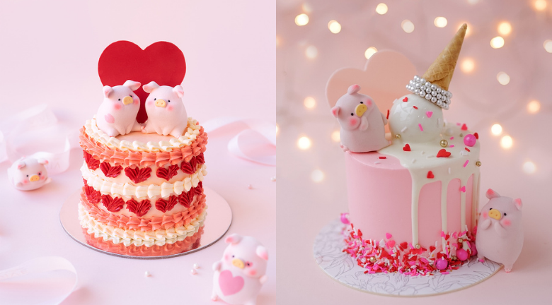 LuLu the Piggy X Vive Cake Boutique｜人氣LuLu豬2022情人節蛋糕系列 為今個戀愛季節增添趣致與浪漫
