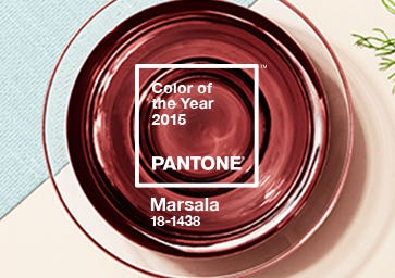 pantone coloroftheyear 年度代表顏色 2015年度代表顏色 瑪薩拉酒紅 marsala