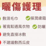 曬傷護理Dos & Don’ts｜曬傷應如何急救或處理？皮膚科醫生提醒：宜敷濕毛巾及穿著寬鬆透氣衣物 忌直接冰敷或敷西瓜皮