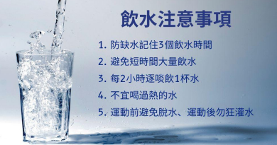 【飲水有學問。5大注意】專家提醒：必記3個飲水時間 夏天補水勿狂灌