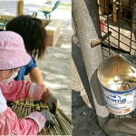 【最貼地設計師。清潔工】清潔工就地取材   民間智慧打破設計框架與想像   雨傘布製成防風、防UV帽子   膠袋當圍裙
