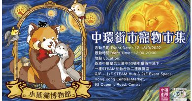 中環街市×「小熊貓博物館」名畫世界寵物市集