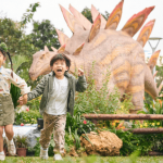 北角匯變身侏羅紀世界 召喚十二隻恐龍開派對！1:1恐龍主題裝置正式開放