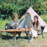 【周末好去處。露營】新手露營即興出發   營地設備一應俱備     「梯田」紮營可遠眺雞公嶺山景