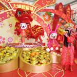 大埔超級城「萌兔甜蜜糖果園」<br>醒獅萌兔慶新春