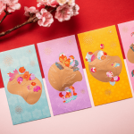 東港城X Mikiki等新地5大商場「花悅常滿」利是封瑰麗登場 立體刺繡利是袋彰顯矜貴氣派