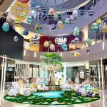 【親子好去處】15呎高流星光影森樹 紙藝彩繪巨兔登場 現場參與親子D.I.Y工作坊