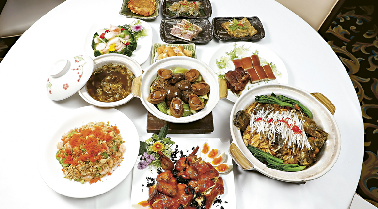 「促進香港繁榮留港消費宴」選用貴價食材但售價相宜，加上可以欣賞維港美景十分超值。