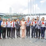 中國石化與民同賀七一回歸<br>免費乘搭渡輪 團隊快閃獻唱