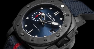 Panerai推全新技術與風格時計作品 Submersible Luna Rossa Carbotech腕錶PAM01563