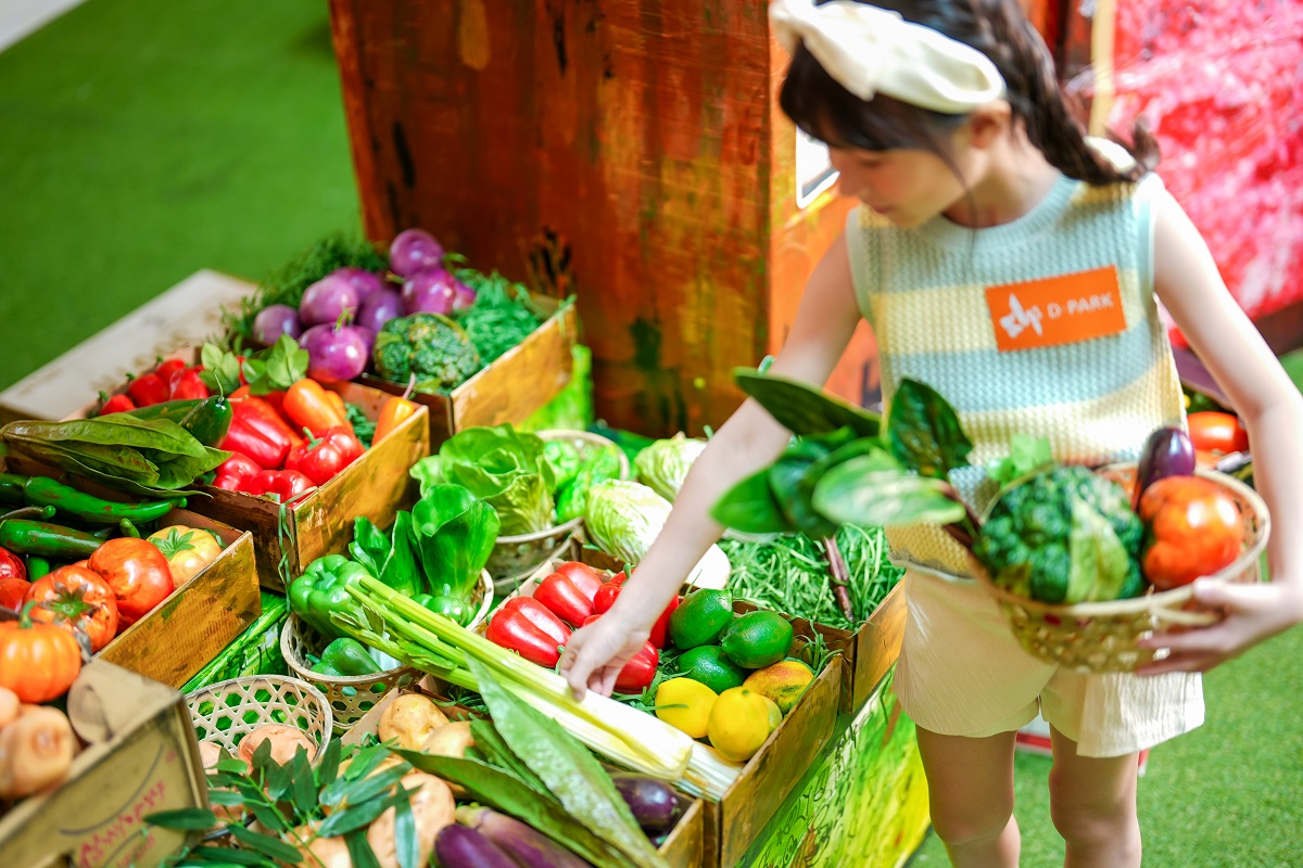 「Happy Bunny Farmer’s Market」體驗農作物買賣的趣味