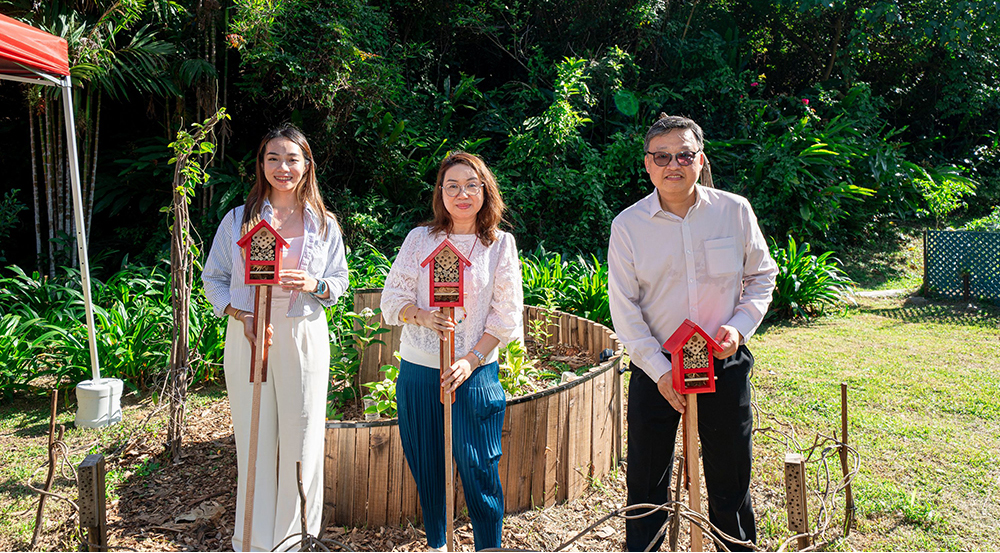 香港興業國際愉景灣DBee Oasis<br>設城市綠洲花塔 促進生態多樣性