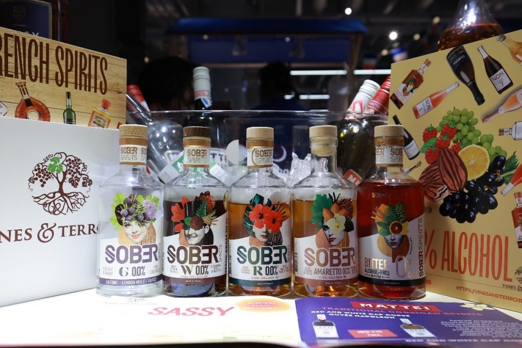 A group of bottles of alcohol
AI-generated content may be incorrect.