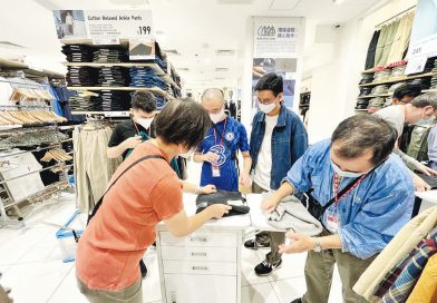 學員在連鎖時裝店接受訓練及實習