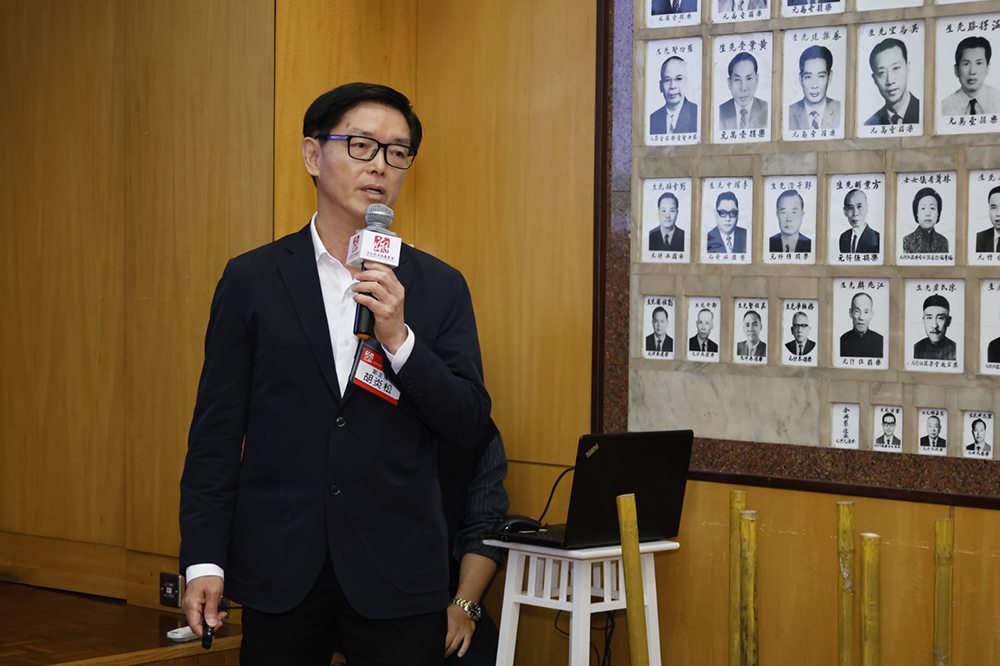 盂蘭勝會保育工作委員會主席胡炎松致謝辭
