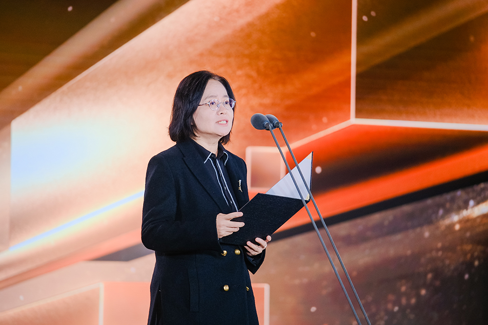 中國上市公司協會理事劉翠蘭致辭