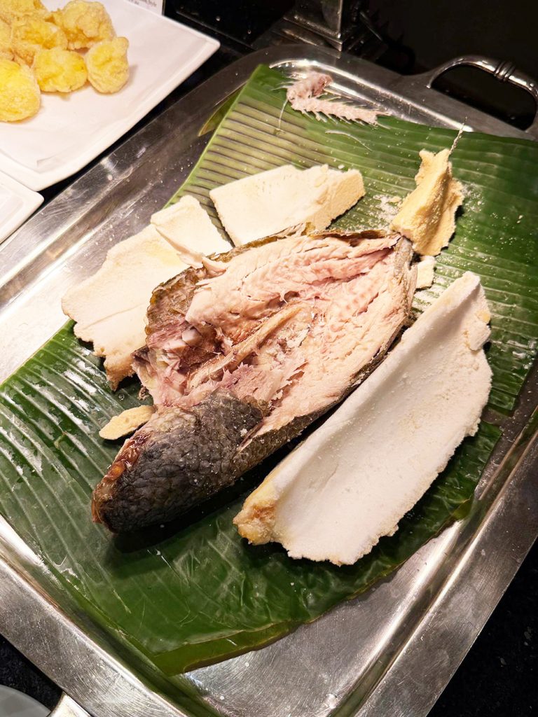 鹽焗烏頭魚