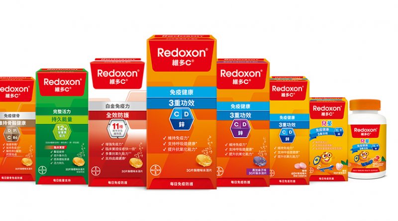 Redoxon維多C全新面貌登場