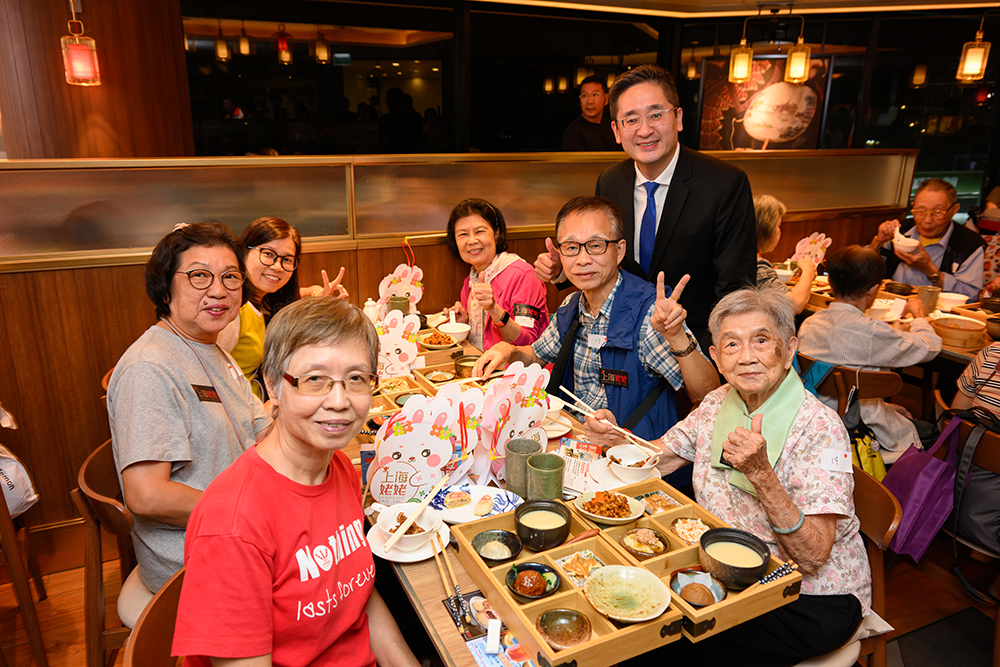 啟動禮邀請了咀嚼及吞嚥困難人士與家人到場,品嘗「軟滬餐」及食得樂中秋輕嚥月餅,感受佳節氣氛。