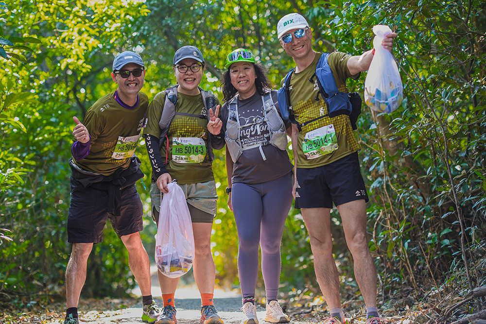 參加者可在賽事中身體力行實踐「綠行任務」，將對大自然的熱愛轉化為實際的保育行動。