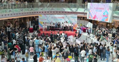 MCP新都城中心與TVB無綫電視合作全港首個「齊來迎全運」活動