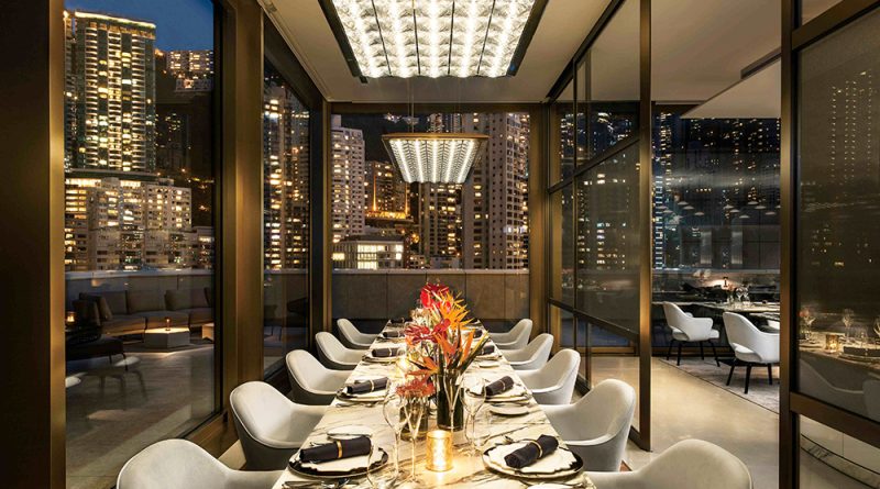 酒店頂層餐廳Popinjays