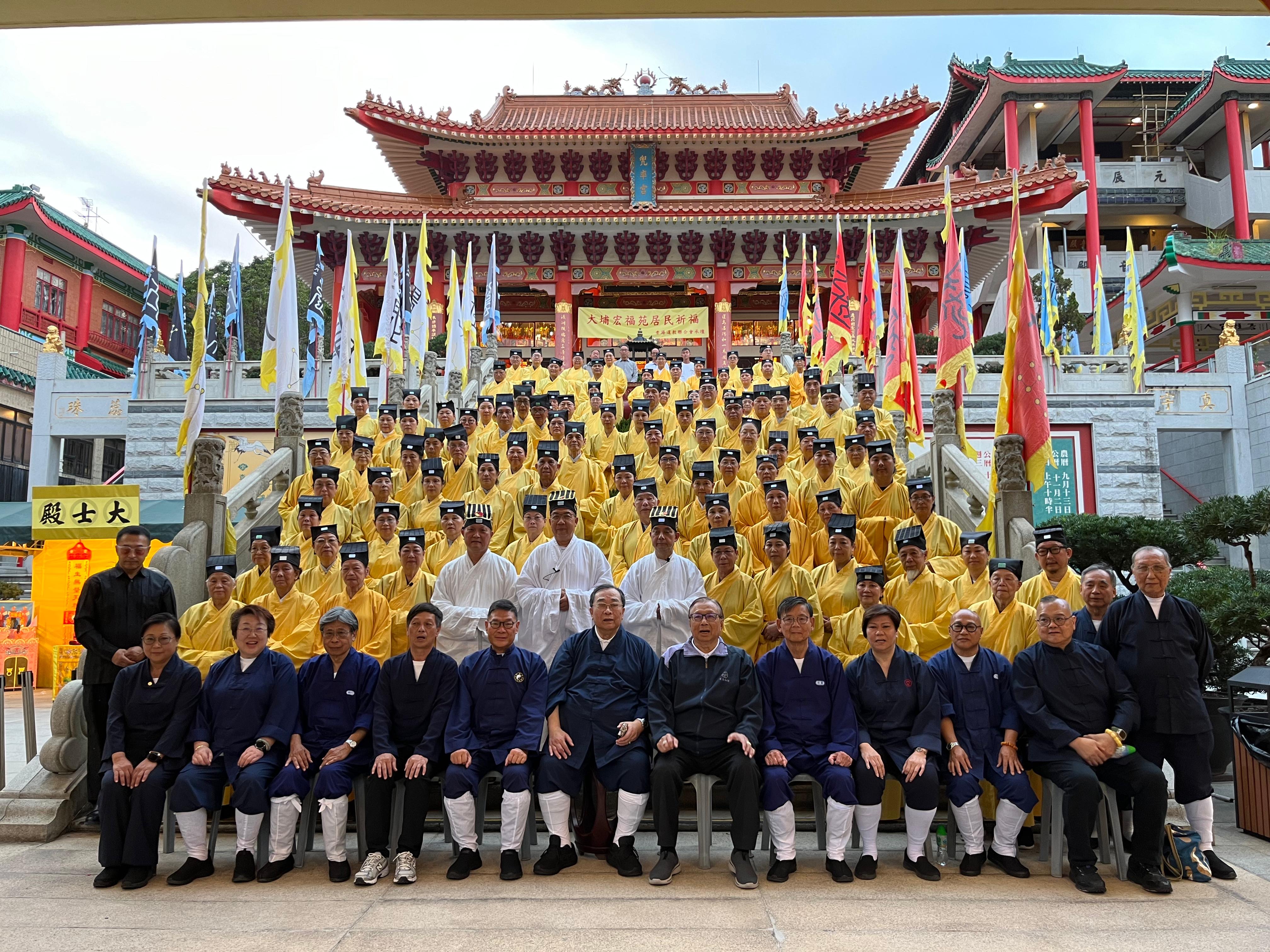法會主事者及全體道侶經生大合照