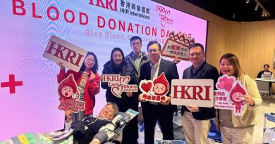 香港興業國際管理層及員工積極響應 「香港興業國際中環捐血日」。