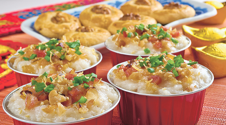 「新年臘味蘿蔔糕＋鬆脆合桃酥」（親子班）鼓勵親子合作炮製賀年糕點