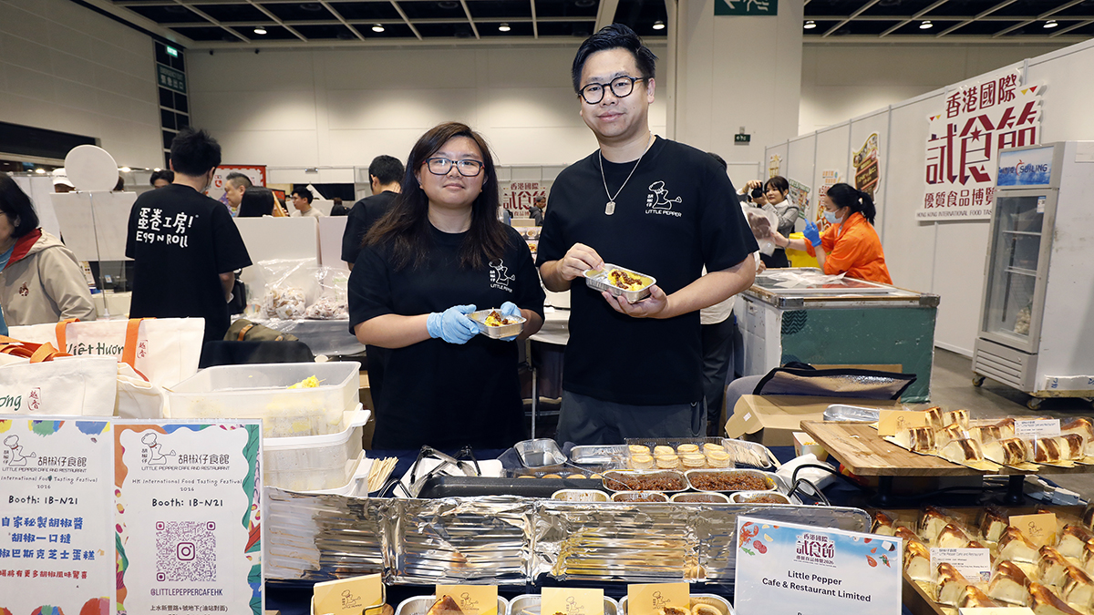 胡椒仔食館帶來招牌胡椒豬肉湯、胡椒巴斯克蛋糕等，屆時更將推出全新醬料。