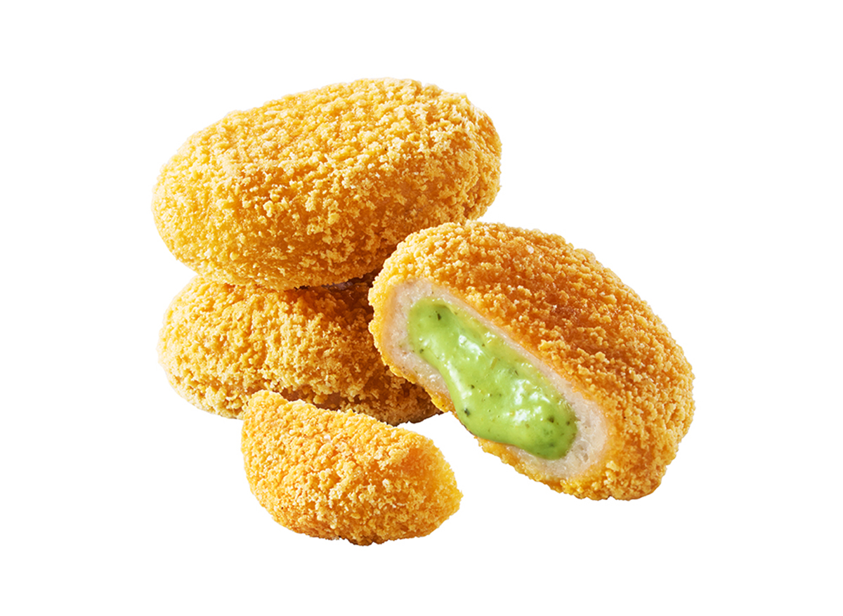 青檸羅勒夾心雞肉件