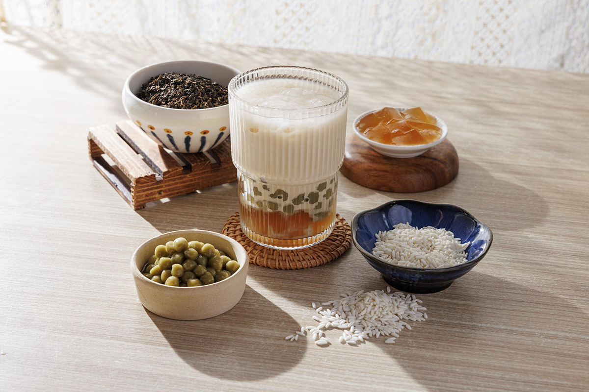 草仔粿香韻奶茶